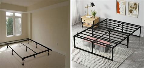 disassemble metal bed frame with fabric headboard|How To Disassemble A Metal Bed Frame .